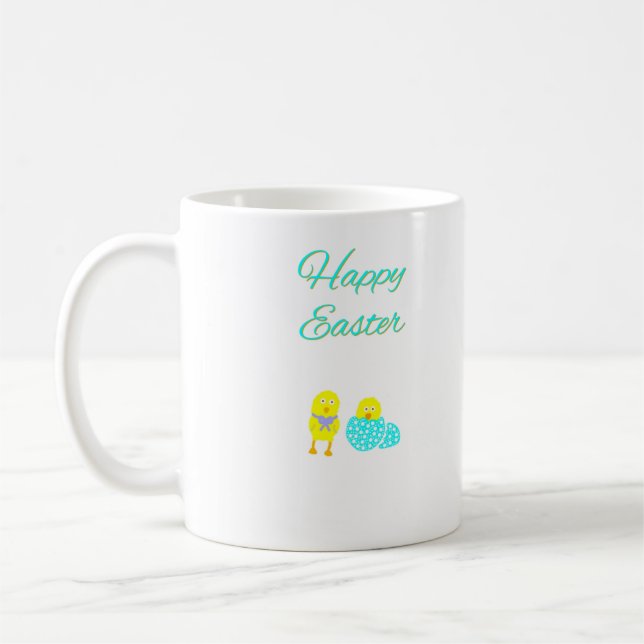 Pâques Hatchlings Café Mug (Gauche)