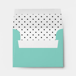 Paquet de points Polka pour enveloppes RSVP Mint