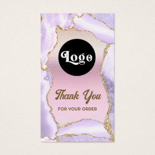 Paquet Lavender Agate Pearlescent Insérer