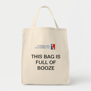 Par dessus bord sac de boissons alcoolisées