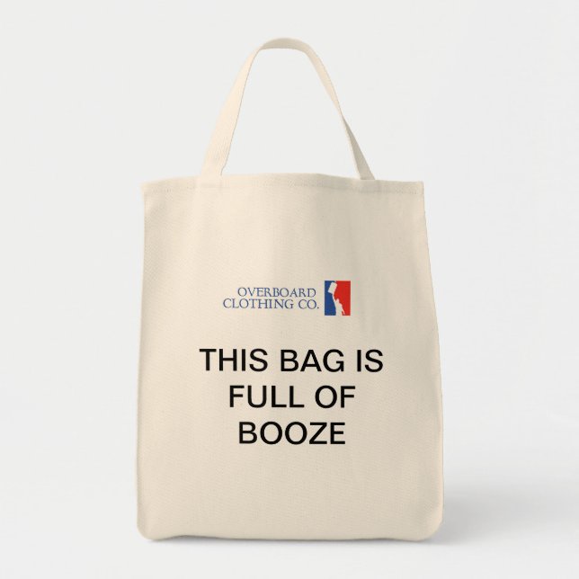 Par dessus bord sac de boissons alcoolisées (Devant)