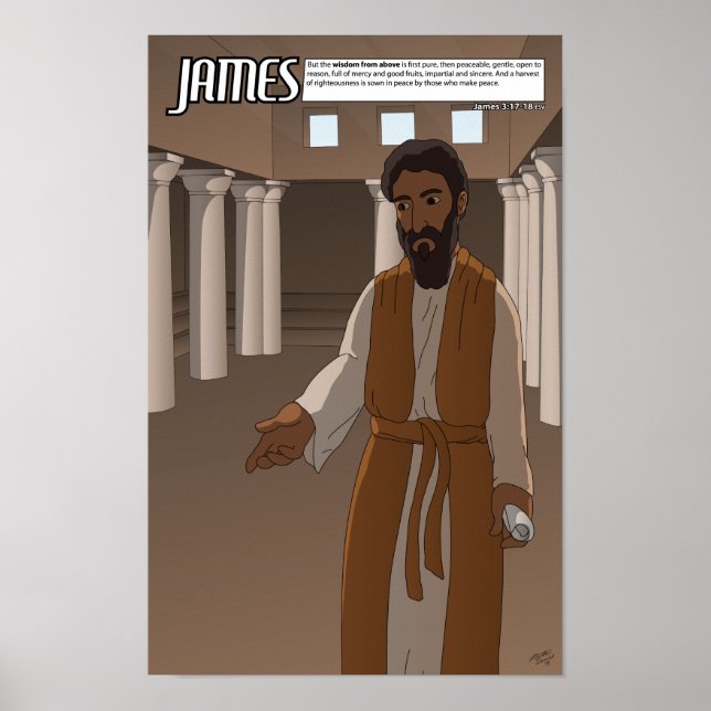 Par Faith Series - James Poster 11" x 17" (Devant)