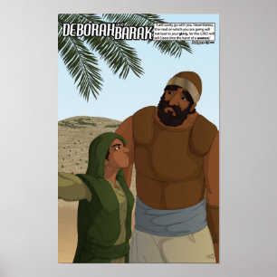 Par Faith Series - Poster Deborah & Barak 11" x 17
