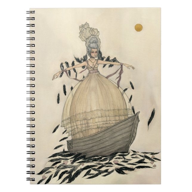 Par le voile - carnet (Devant)