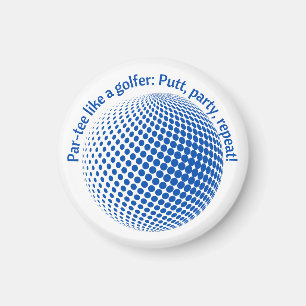 Par-tee like a golfer magnet