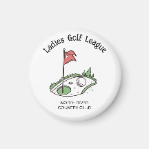 Par-Tee Perfection - Ladies Golf League Magnet