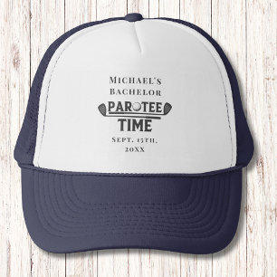 Par Tee Time Hat   Bachelor Golf Weekend Navy 