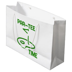 Par Tee Time Large Gift Bag