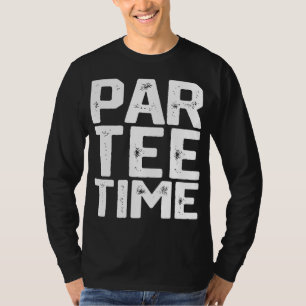 PAR Time Party Fun Drinking Beer Golf Golfing Funn T-Shirt