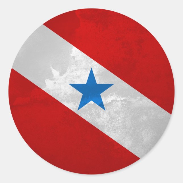 Para Classic Round Sticker (Front)