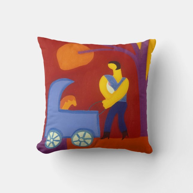 Para Isabel 2005 Throw Pillow (Front)