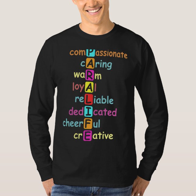Para Life Paraprofessional Paraeducator T-Shirt (Front)