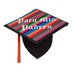 para mis padres graduation cap top/ tassel topper