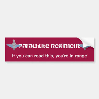 PARA-range Bumper Sticker