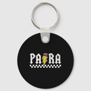 Para Squad Paraprofessional Para Teacher Keychain
