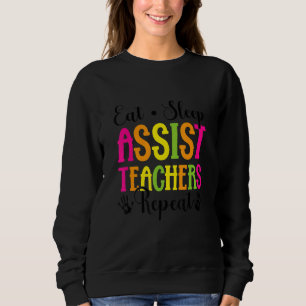 Para Teacher Assistant Paraprofessional Paraeducat Sweatshirt
