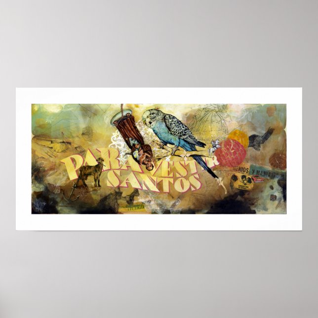 Para Vestir Santos Poster (Front)