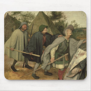 Parable of the Blind, detail of three blind Mouse Pad
