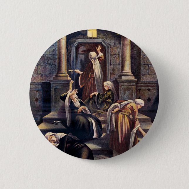 Parable of the Ten Virgins 2 Inch Round Button (Front)