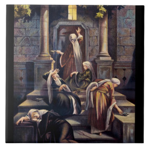 Parable of the Ten Virgins Tile