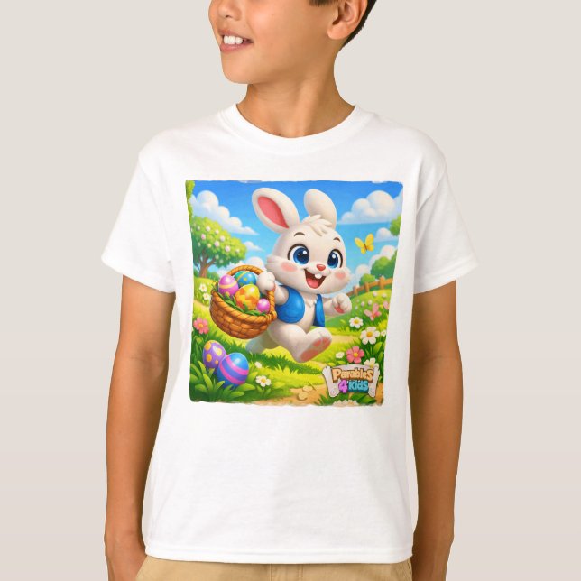 Parables4Kids Easter Bunny T-Shirt (Front)