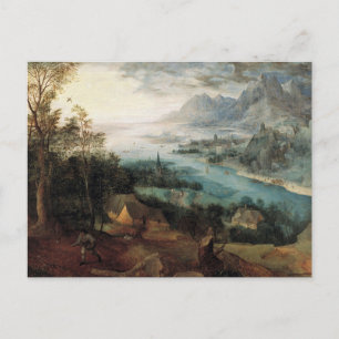 Parabole de la tour par Bruegel l'Ancien Carte Pos