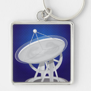 Parabolic Antenna Keychain