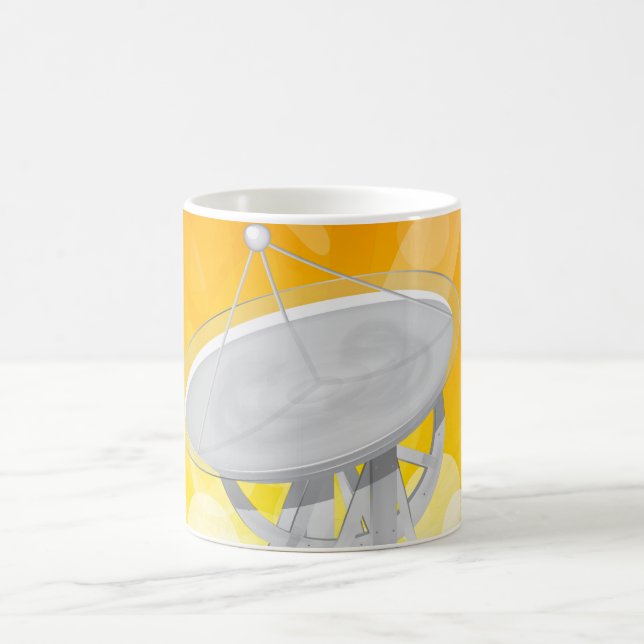Parabolic Antenna Magic Mug (Center)