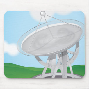 Parabolic Antenna Mouse Pad