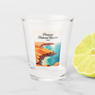 Paracas National Reserve Peru Shot Glass