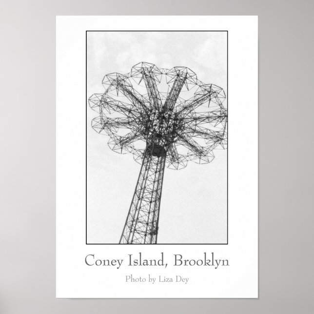 Parachute Jump Tower Poster (Front)