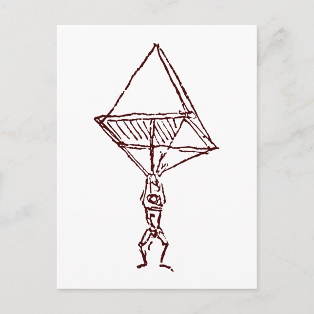 parachute postcard (Front)