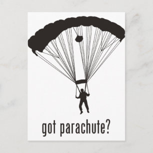 Parachute Postcard