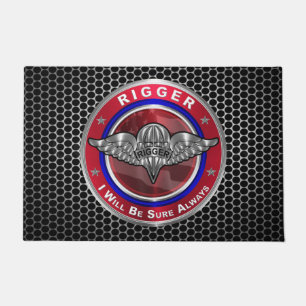 Parachute Rigger-Amazing Airborne Soldiers   Doormat