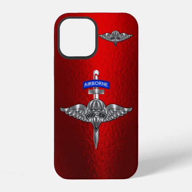 Parachute Rigger Customized iPhone Case (Back)