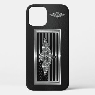 Parachute Rigger Customized Steel Flag iPhone 12 Case