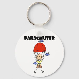 Parachuter Tshirts and Gifts Keychain