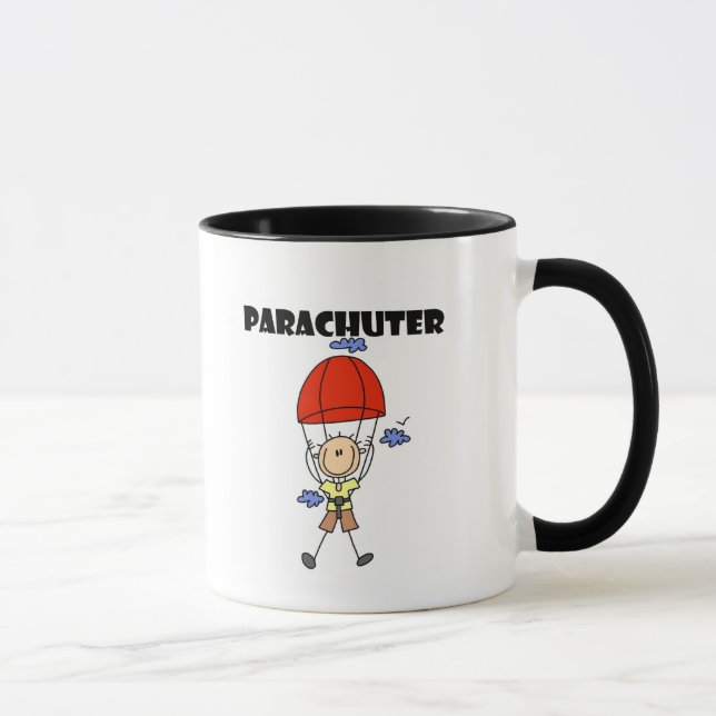 Parachuter Tshirts and Gifts Mug (Right)