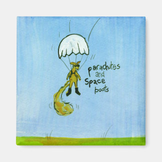 Parachutes and SpaceBoots Magnet