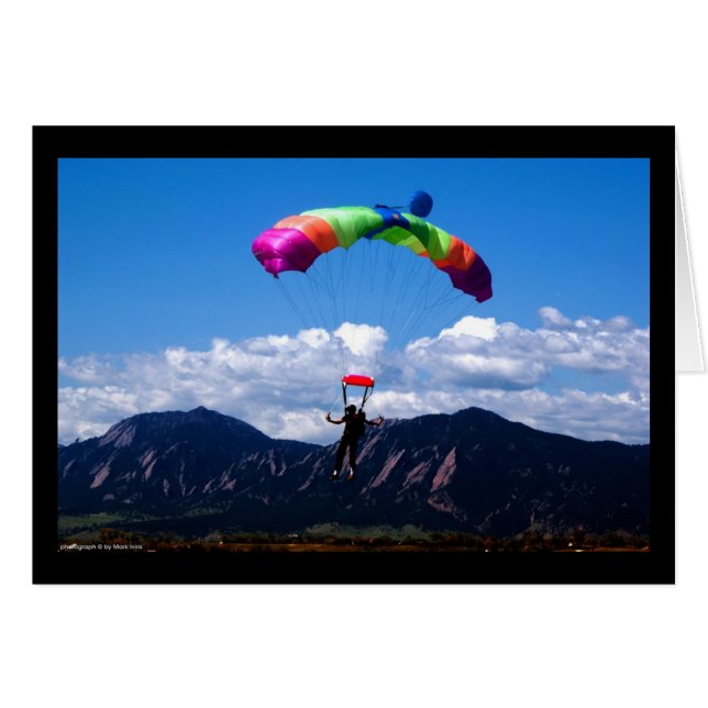 Parachuting (Front Horizontal)