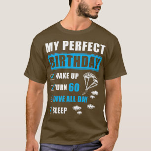 Parachuting 60th Birthday Gift 1 T-Shirt
