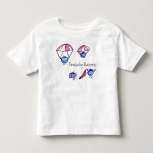 Parachuting Blueberries tee