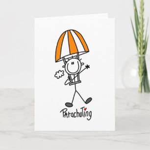 Parachuting Card
