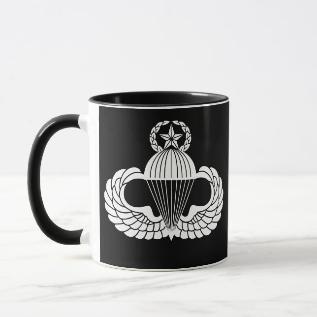 Parachutist badge, Master Mug (Left)