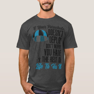 Parachutist Skydiving Extreme Air Sports2  T-Shirt