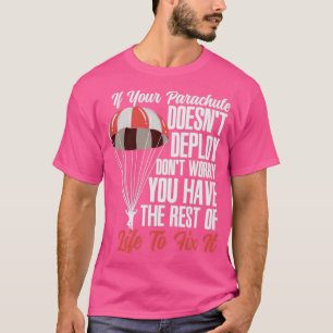 Parachutist Skydiving Extreme Air Sports3  T-Shirt