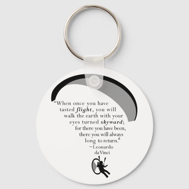 paraDaVinci Keychain (Front)