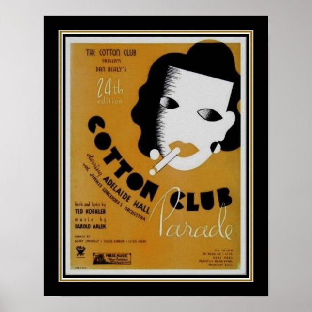 Parade Art Déco 1934 du Cotton Club (Devant)