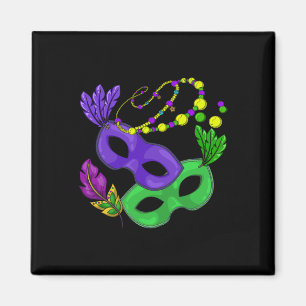 Parade Beads Carnival Masquerade Women Gift Mardi Magnet