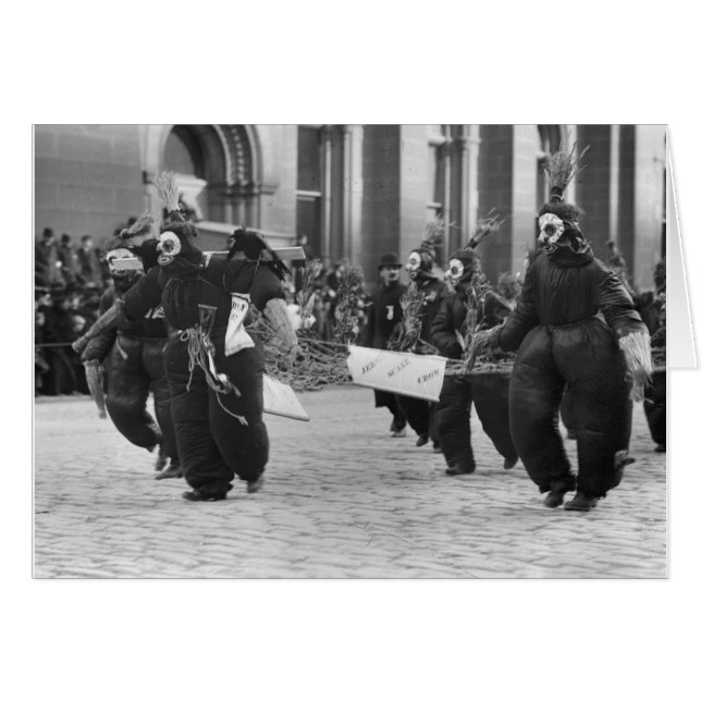Parade des mommers, Philadelphie, 1909 (Devant horizontal)